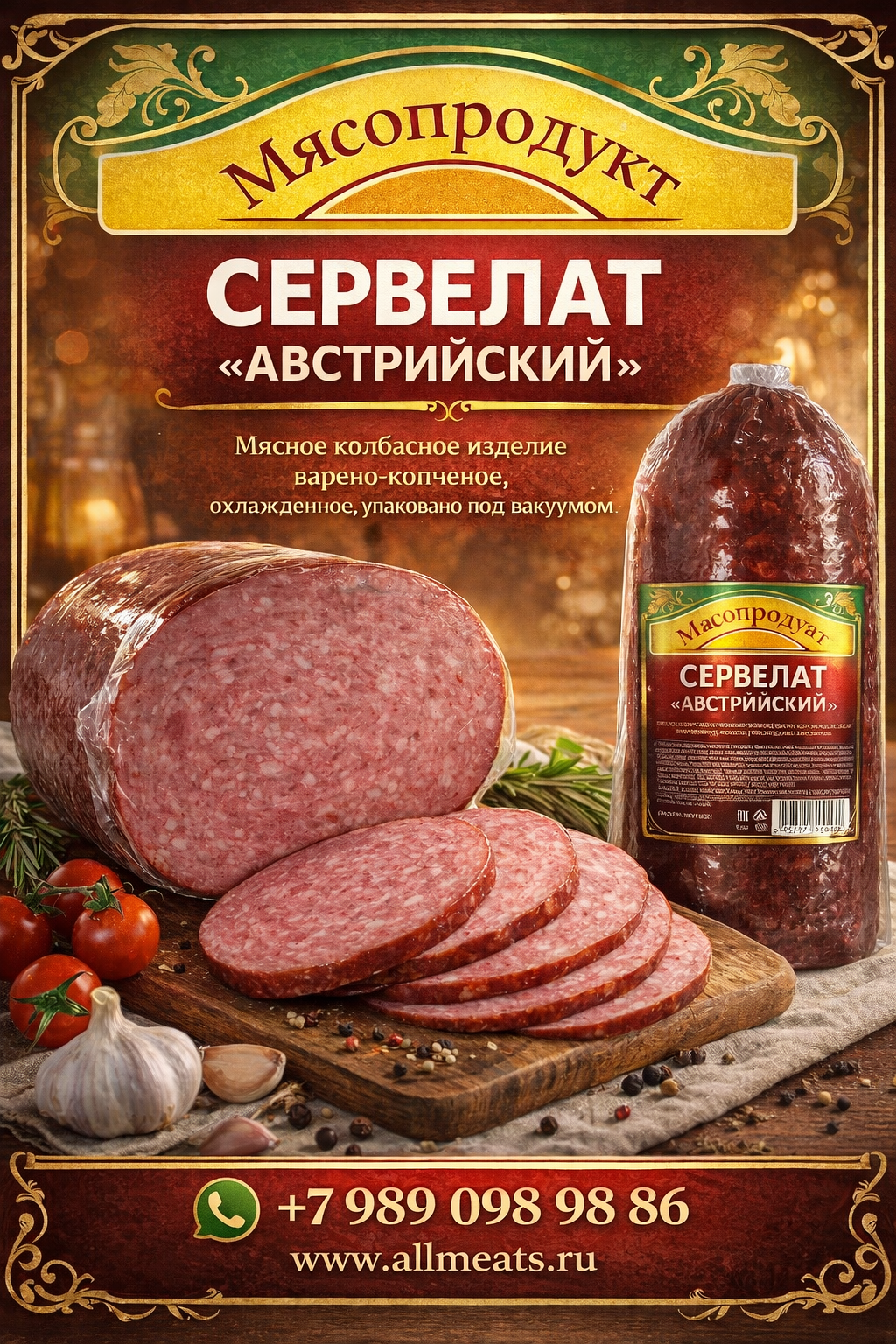 СЕРВЕЛАТ «АВСТРИЙСКИЙ»